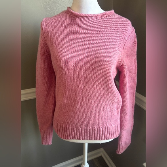 $175 NWT Alex Mill Jaime Wool Pullover Knit Sweater Pink XS - Picture 4 of 9